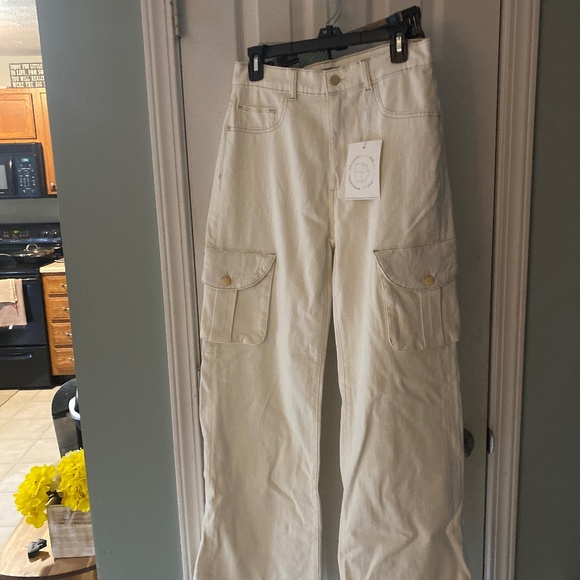 Wide leg pants - Picture 1 of 5